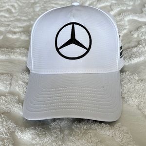 Mercedes-Benz Motorsports MAPF1 Driver Cap Hat Lewis White Gran Turismo